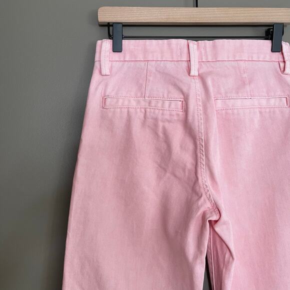 NWOT THE TAYLOR LOW RISE TROUSER Ballet Slipper Pink Size 23 Wide Leg Slouchy - Picture 14 of 16